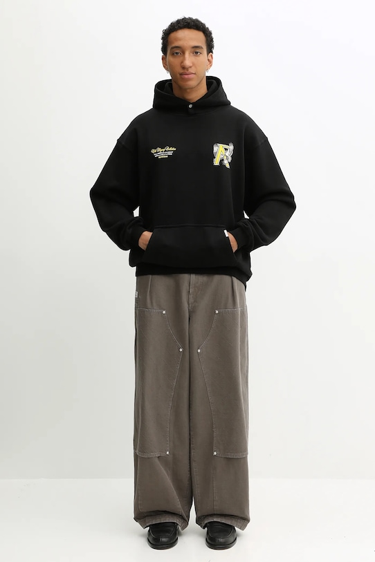 Хлопковая кофта Represent LEGACY FALCONS MLM100734 чёрный