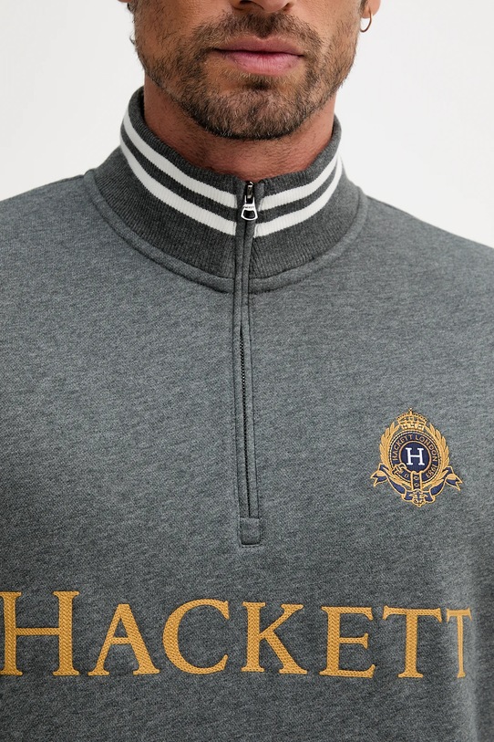 Mikina Hackett London HM5800022 sivá