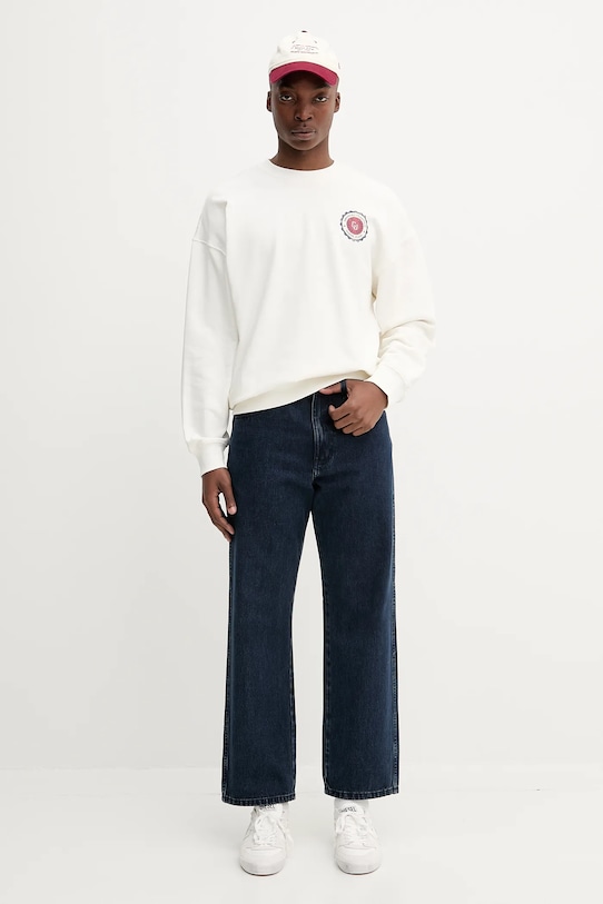 Guess Jeans bluza bawełniana M5YQ13.KCPR1 beżowy AW25