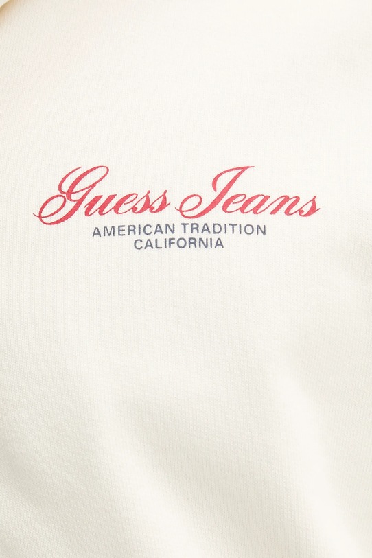 Guess Jeans bluza bawełniana M5YQ15.KCPR1 beżowy