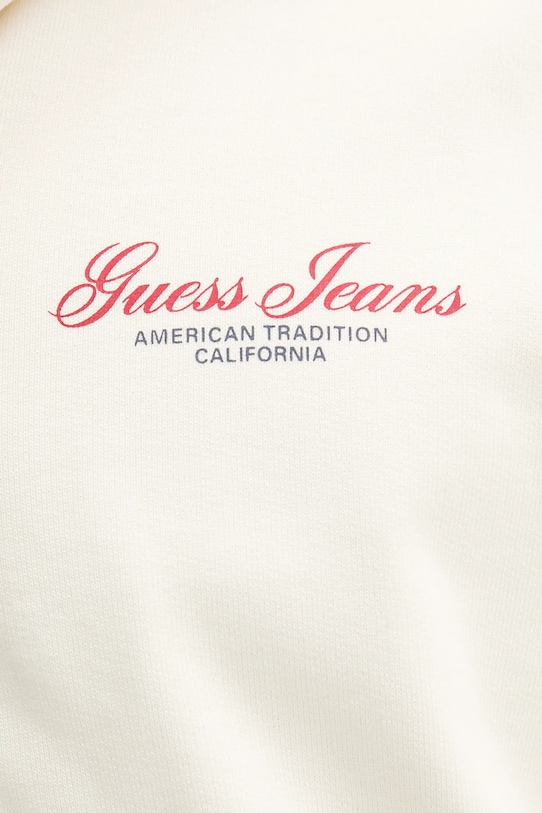 Guess Jeans felpa in cotone M5YQ15.KCPR1 beige