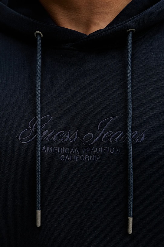 Хлопковая кофта Guess Jeans M5YQ16.KCPR1 тёмно-синий