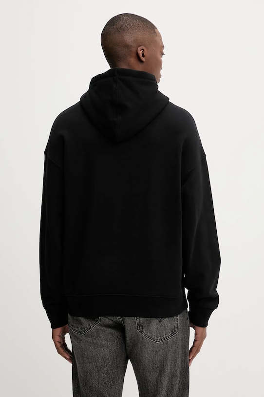 Odzież Guess Jeans bluza bawełniana M5YQ16.KCPR1 czarny