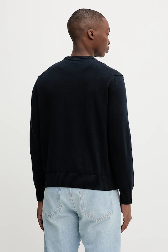 Одежда Хлопковый свитер Guess Jeans M5YR18.Z3HM1 тёмно-синий