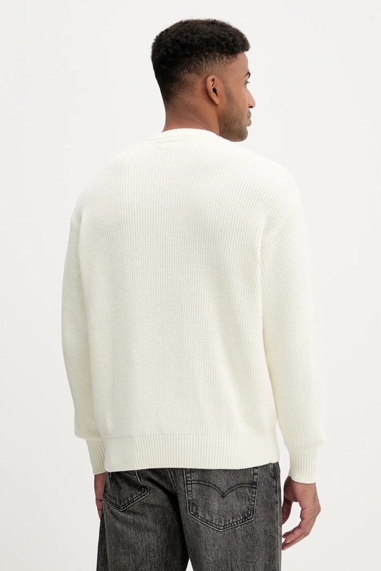 Odzież Guess Jeans sweter bawełniany M5YR25.Z3HM1 beżowy