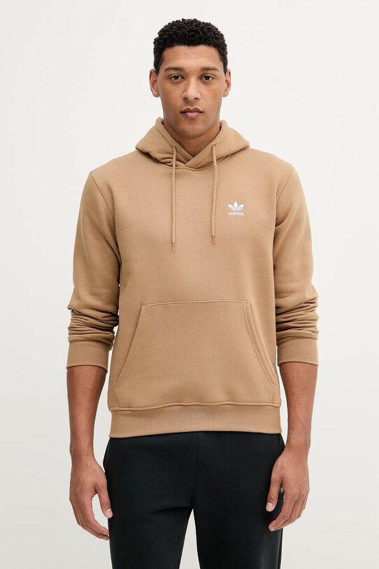 adidas Originals felső Essentials sima zöld JW1064