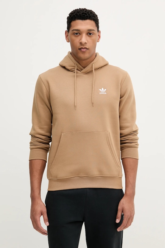 Mikina adidas Originals Essentials nášivka zelená JW1064
