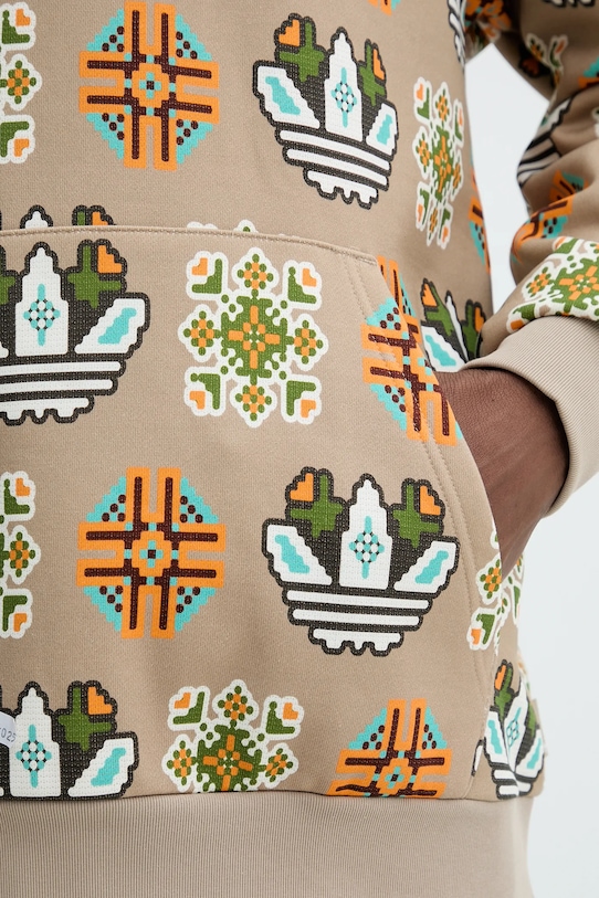 adidas Originals felső Graphic Lo Hd JW1084 bézs