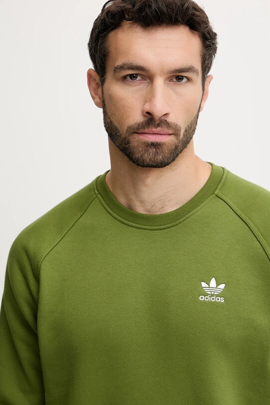 Mikina adidas Originals Essentials zelená JW3523