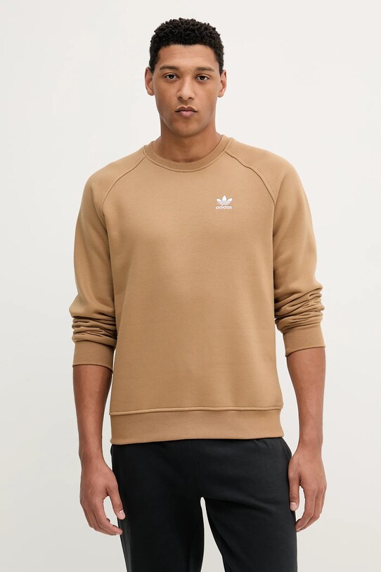 adidas Originals felső Essentials sima zöld JX2723