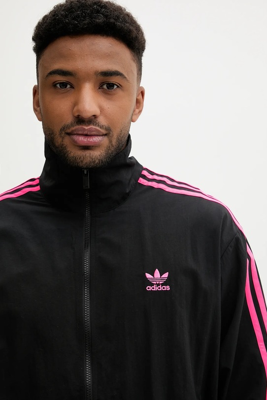 Μπουφάν adidas Originals Firebird μαύρο JY1332