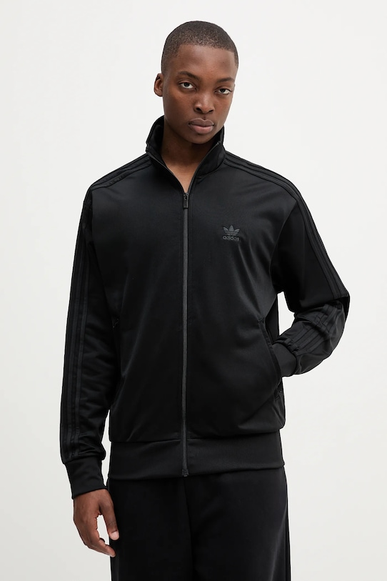 adidas Originals bluza Firebird aplikacja czarny JY1347