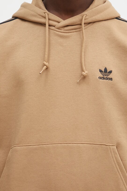 adidas Originals bluza 3-Stripes zielony JY1377