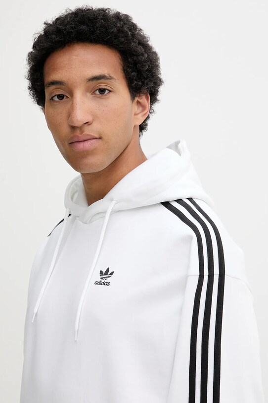 Μπλούζα adidas Originals Baggy Hoodie λευκό JY1414