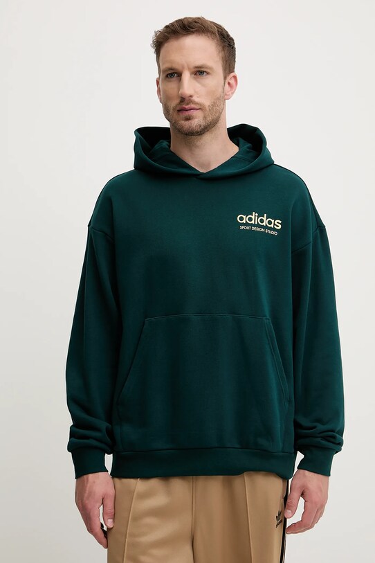 Ruházat adidas Originals pamut melegítőfelső Asd Otb Hoodie JY3652 zöld