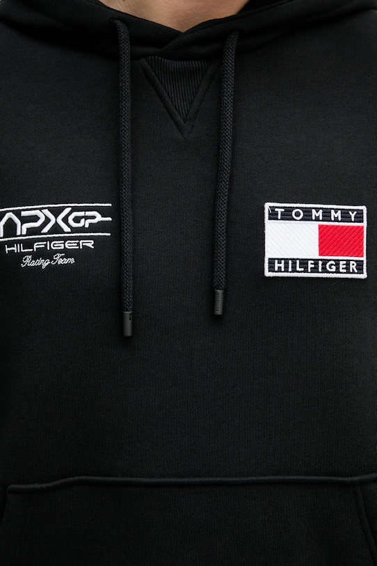 Памучен суичър Tommy Hilfiger x F1 THE MOVIE MW0MW41386 черен