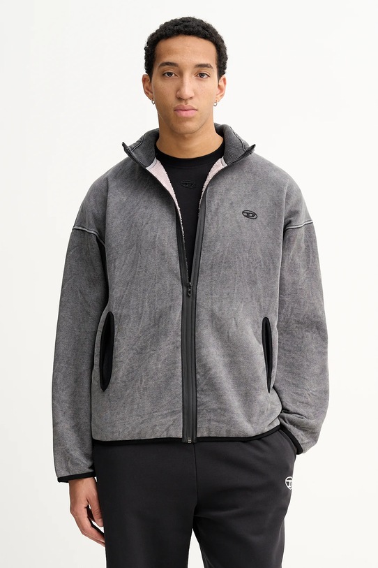 Odzież Diesel bluza S-BATY-NEW A19407.0AJFN szary