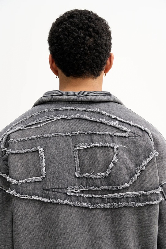 Diesel bluza S-BATY-NEW szary A19407.0AJFN