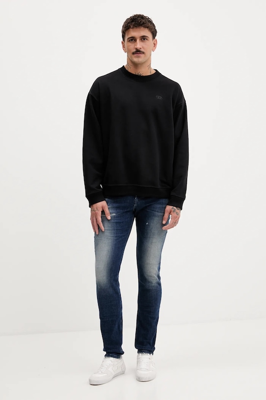 Diesel bluză S-BOXT-T2 A18694.0HYAT negru AW25