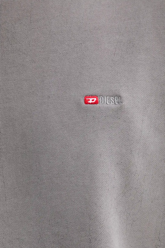 Diesel bluza bawełniana S-BAXT-T1 A19306.0PLBV szary
