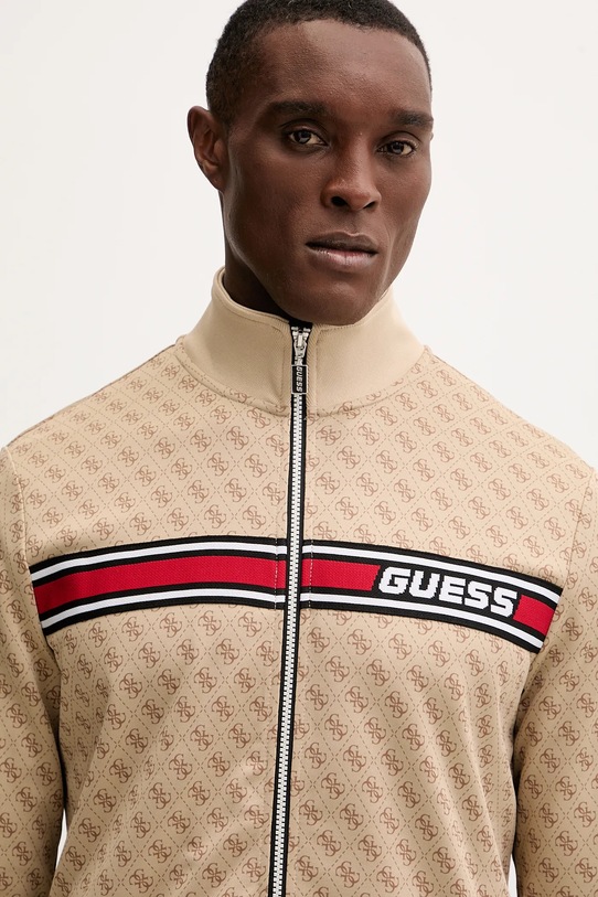 Μπλούζα Guess KORBIN μπεζ Z2BQ06.K7122