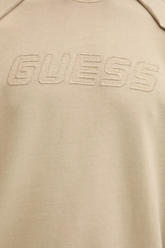Βαμβακερή μπλούζα Guess LASI Z5BQ09.KCE91 πράσινο