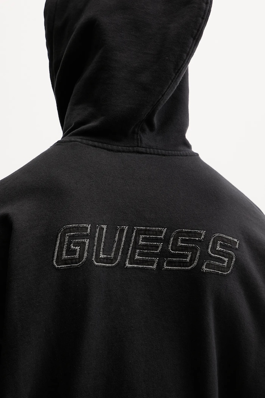 Bavlnená mikina Guess LASI Z5BQ10.KCE91 čierna
