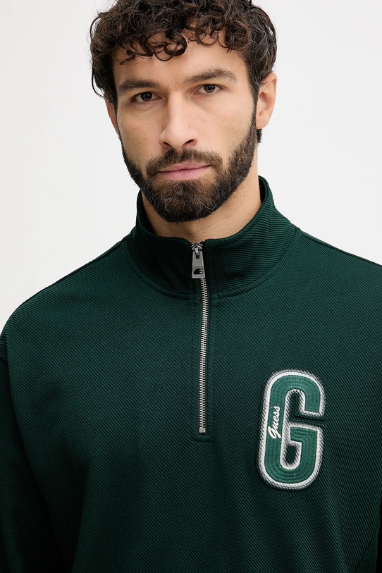 Guess bluza HARRIS zielony M5BQ18.K0552