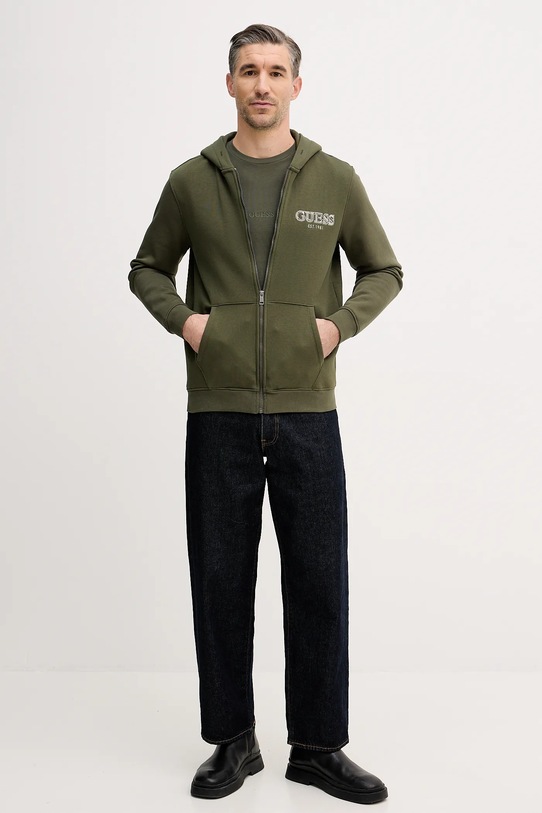 Guess bluza M5BQ48.K9Z21 zielony AW25