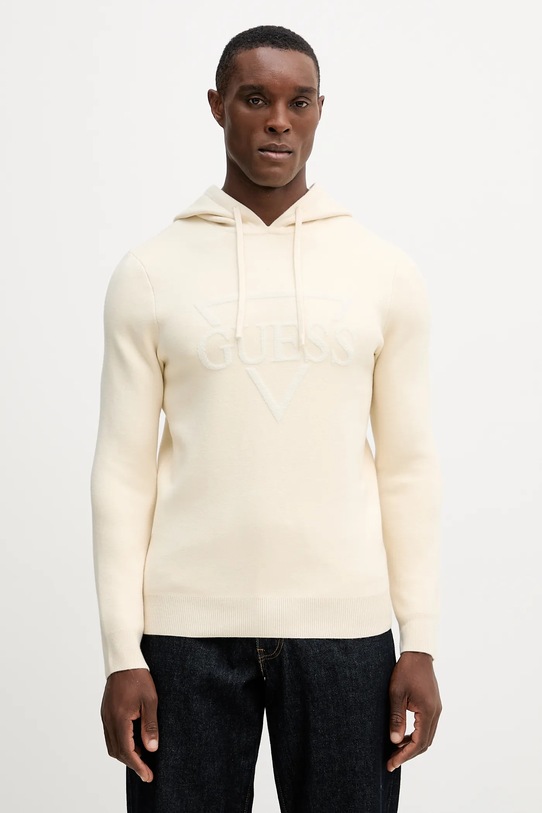 Guess sweter JOBY pozostałe beżowy M5BR18.Z0470