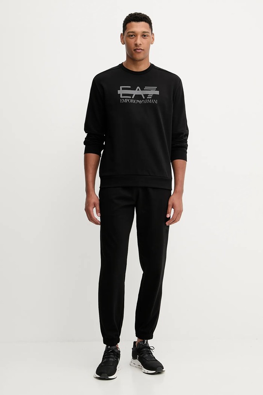 Pulover EA7 Emporio Armani AF12473.7M001122 črna AW25