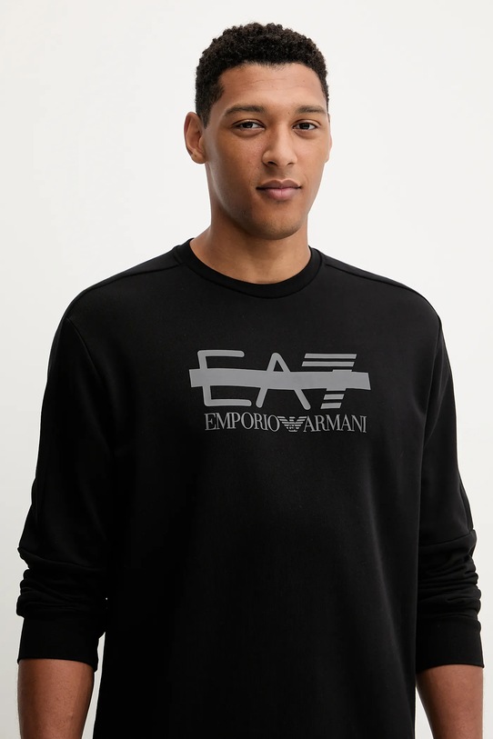 Pulover EA7 Emporio Armani črna AF12473.7M001122