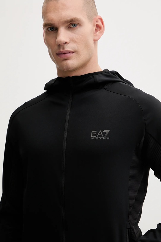 Φούτερ προπόνησης EA7 Emporio Armani μαύρο AF13534.7M000591