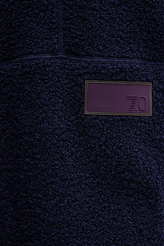 Dukserica od flisa EA7 Emporio Armani AF18559.7X000211 mornarsko plava