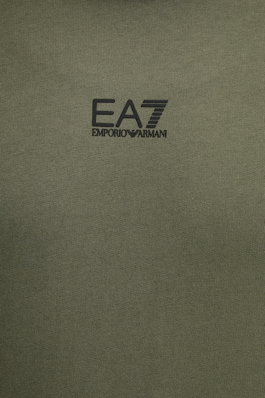 EA7 Emporio Armani bluza bawełniana PJVRZ.8NPM32 zielony