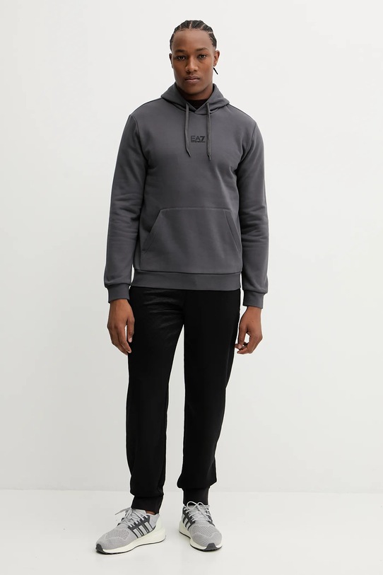 EA7 Emporio Armani bluza PJVTZ.8NPM37 szary AW25