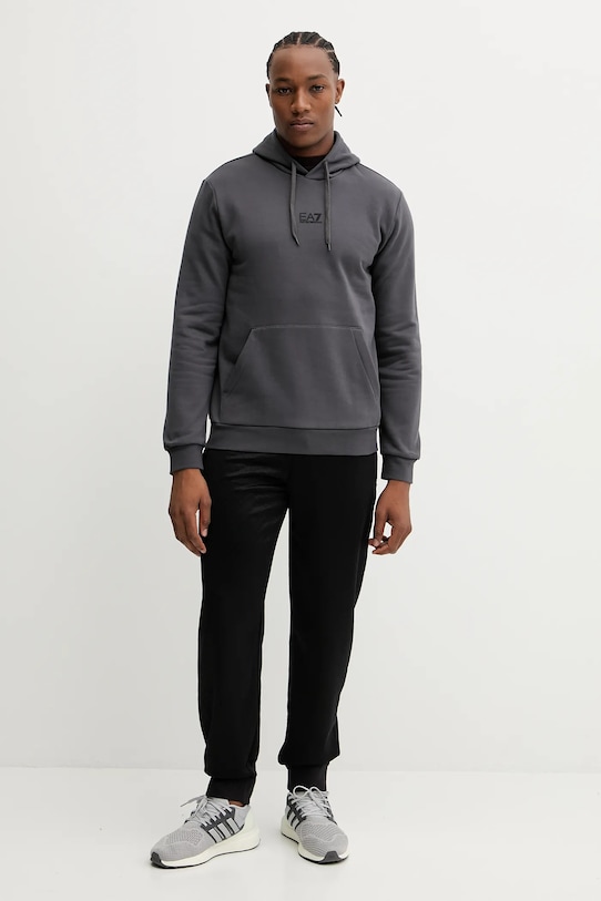 EA7 Emporio Armani bluza PJVTZ.8NPM37 szary AW25