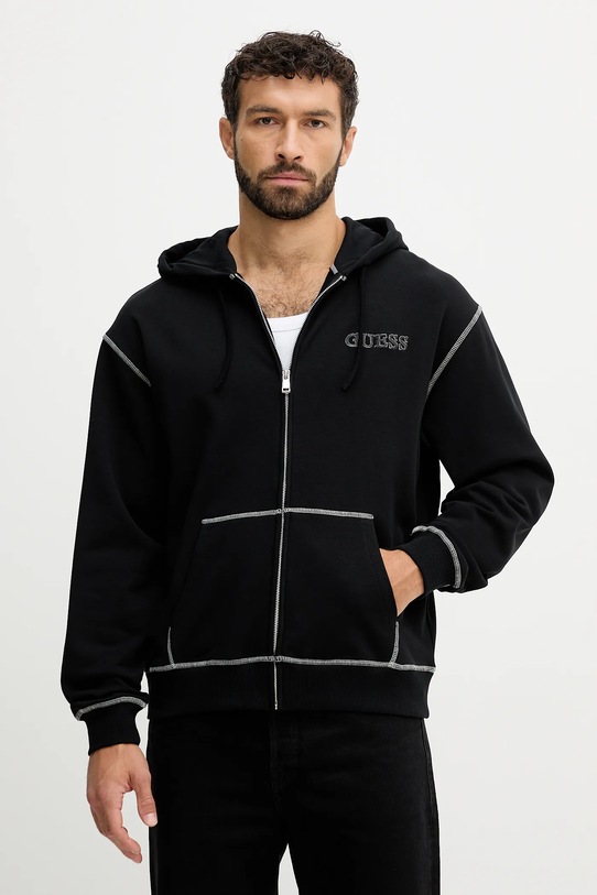 Guess bluza pozostałe czarny U5RQ02.KCO31