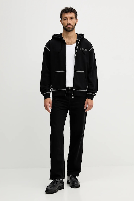 Guess bluză U5RQ02.KCO31 negru AW25