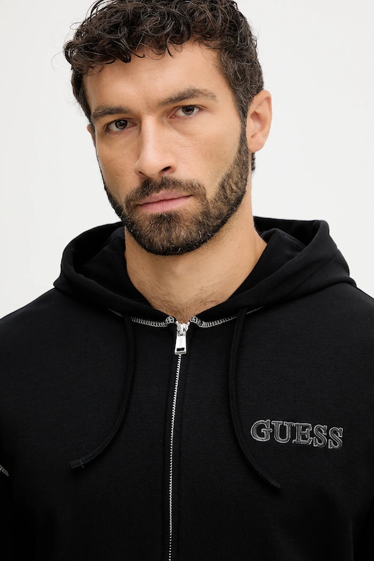 Guess bluză negru U5RQ02.KCO31