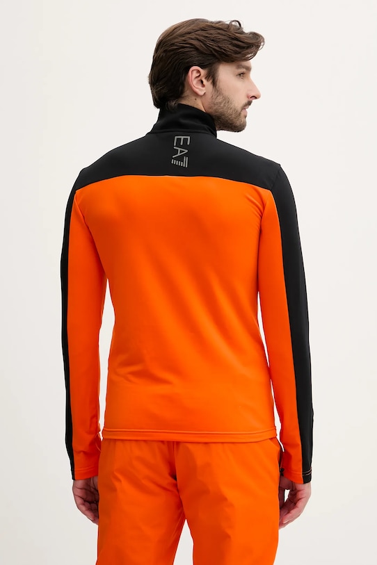 Odzież EA7 Emporio Armani bluza sportowa AF14634.7M000470 pomarańczowy