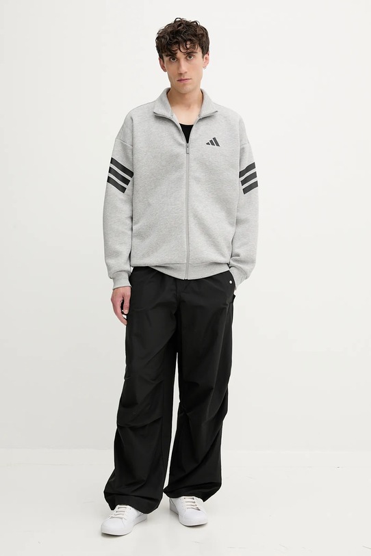 Dukserica adidas Future Icons JD4886 siva AW25