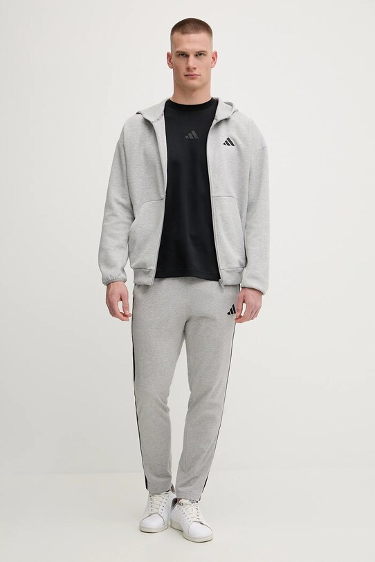 adidas felső Future Icons JD4945 szürke AW25