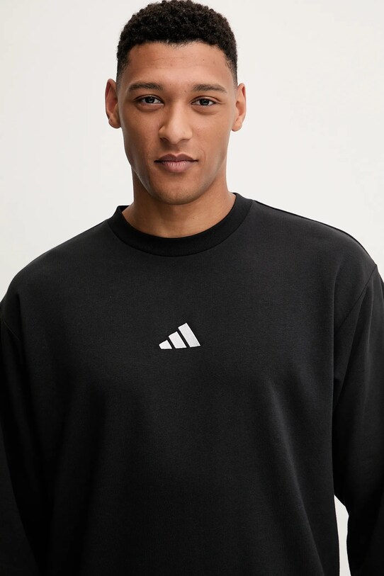 adidas felpa Feelcozy nero JE3837