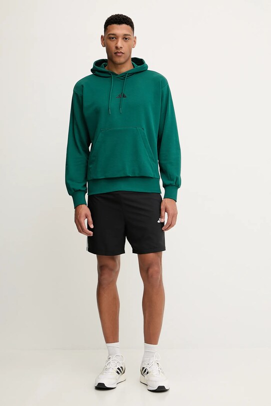adidas felső Feelcozy JE3841 zöld AW25