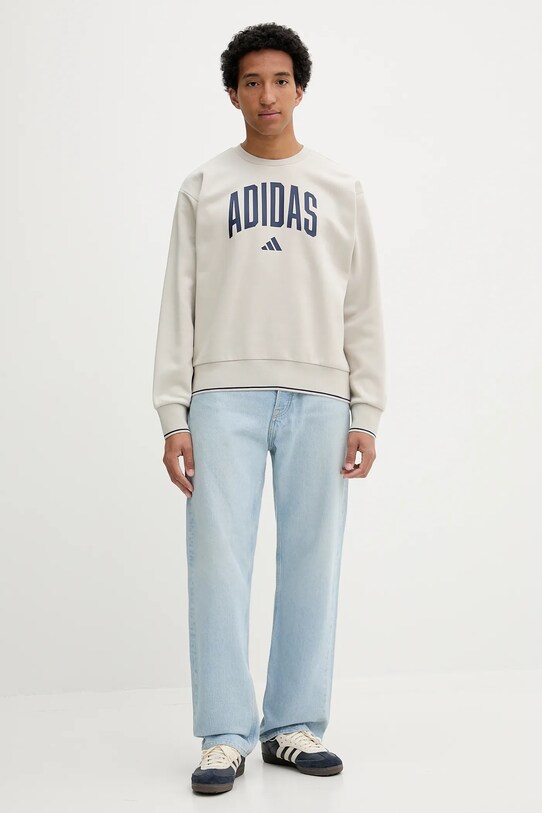Μπλούζα adidas Collegiate JM1732 μπεζ AW25