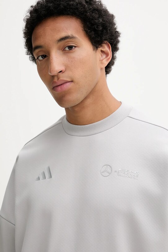 Μπλούζα adidas x Mercedes γκρί JW3480