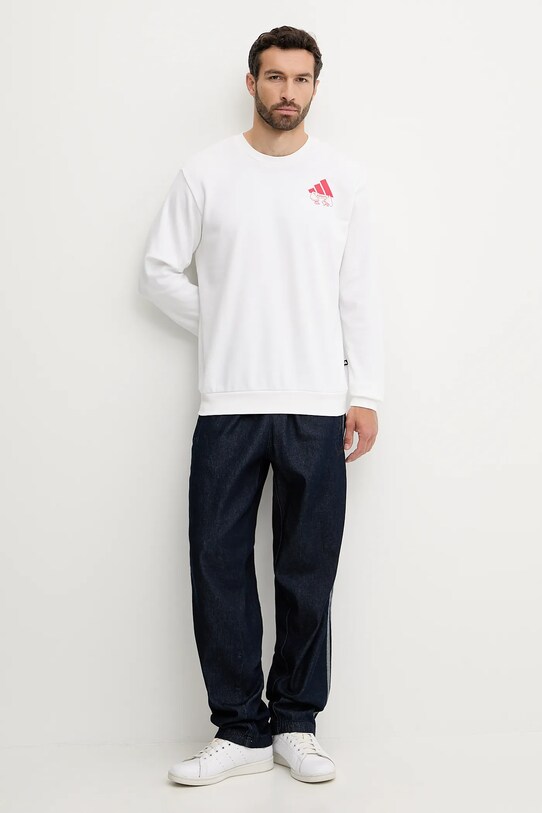 Oblečení Mikina adidas Food Noodle Graphic Sweatshirt JW4347 bílá