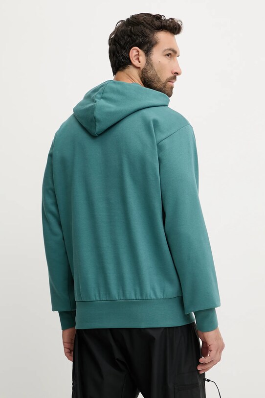 Oblečenie Mikina adidas Feelcozy KB7650 tyrkysová