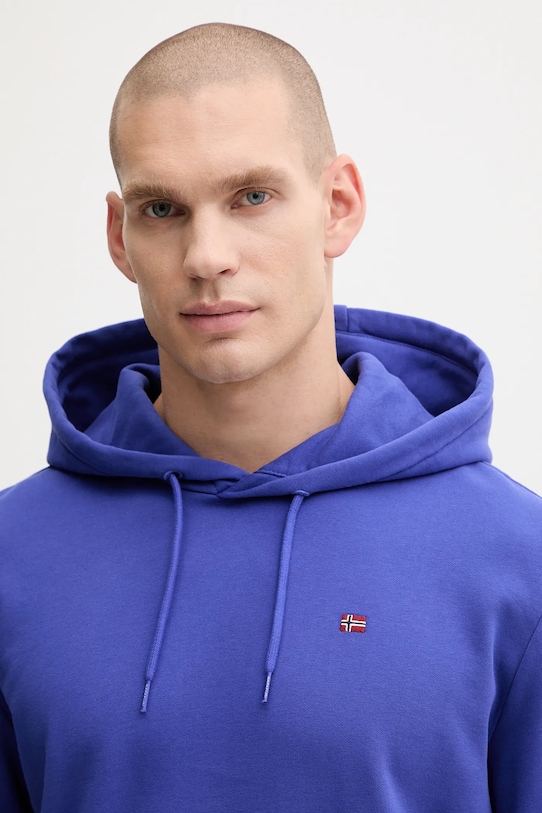 Mikina Napapijri Balis modrá NP0A4FQVB3B1